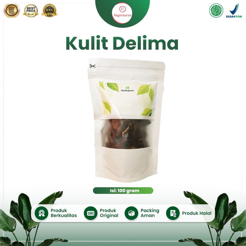 

☘️Segerwaras☘️ Kulit Delima Kering mengobati area kewanitaan seperti keputihan