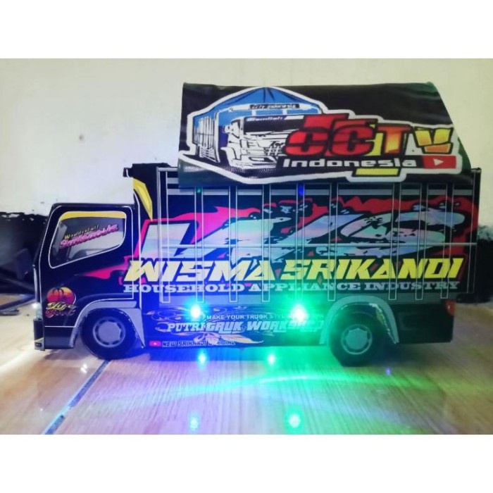 PROMO MAINAN MINIATUR TRUK OLENG KAYU WISMA SRIKANDI MURAH FULL OLENG TERMURAH
