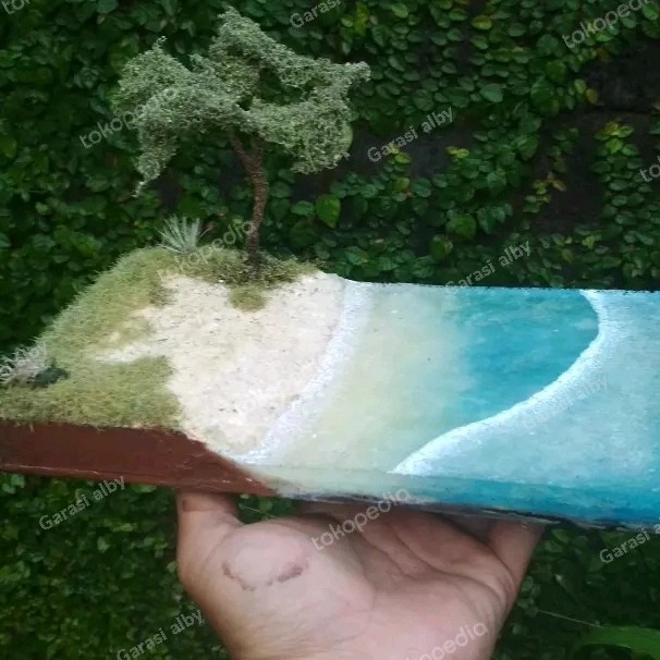 PROMO DIORAMA DIECAST HOTWHEELS PANTAI 5 TERLARIS