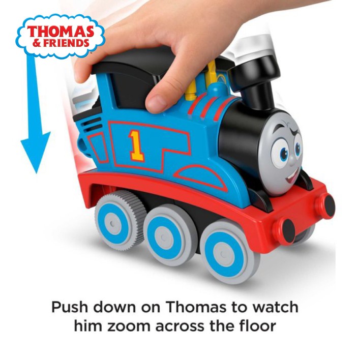 PROMO NEW LOOK THOMAS & FRIENDS PRESS 'N GO STUNT ENGINE THOMAS TERBARU