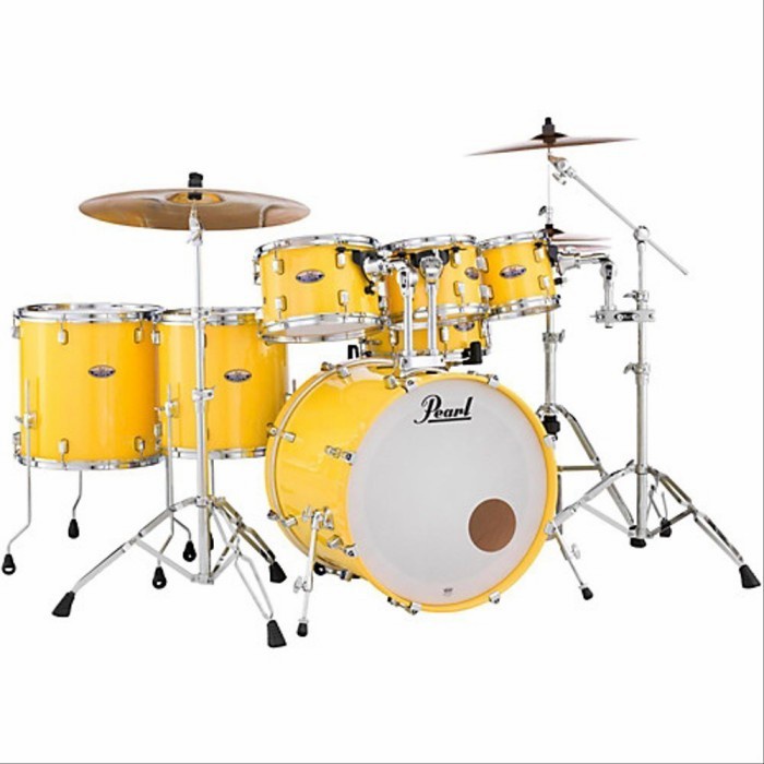 Best Seller Drum Pearl Dmp927Sp/C Decade Maple 7 Pc Solid Yellow