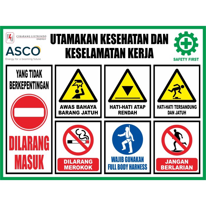 SPANDUK WAJIB APD K3 SAFETY 2x1,5 METER