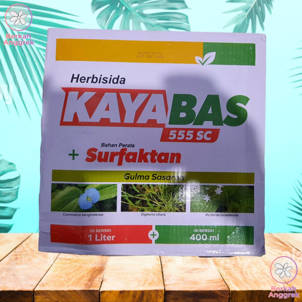 Kayabas 1 Liter Herbisida Gulma Jagung