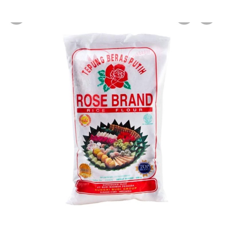 

ROSE BRAND Tepung Beras Putih 500 g