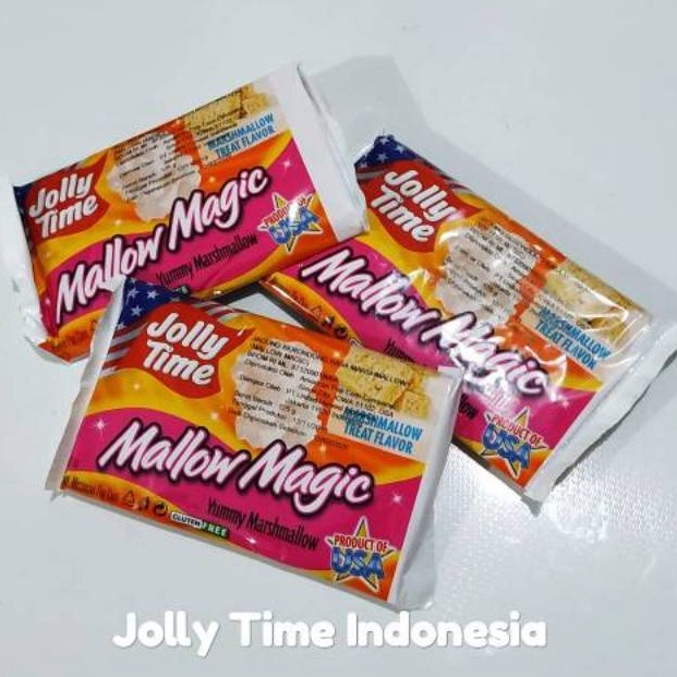 

Terbaru.. Jolly Time Popcorn Mallow Magic Product Of USA S8S