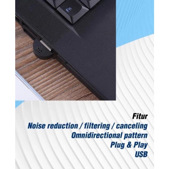 USB MIC EXTERNAL/ MIC MINI MICROPHONE PC MICROPHONE LAPTOP KOMPUTER NEW