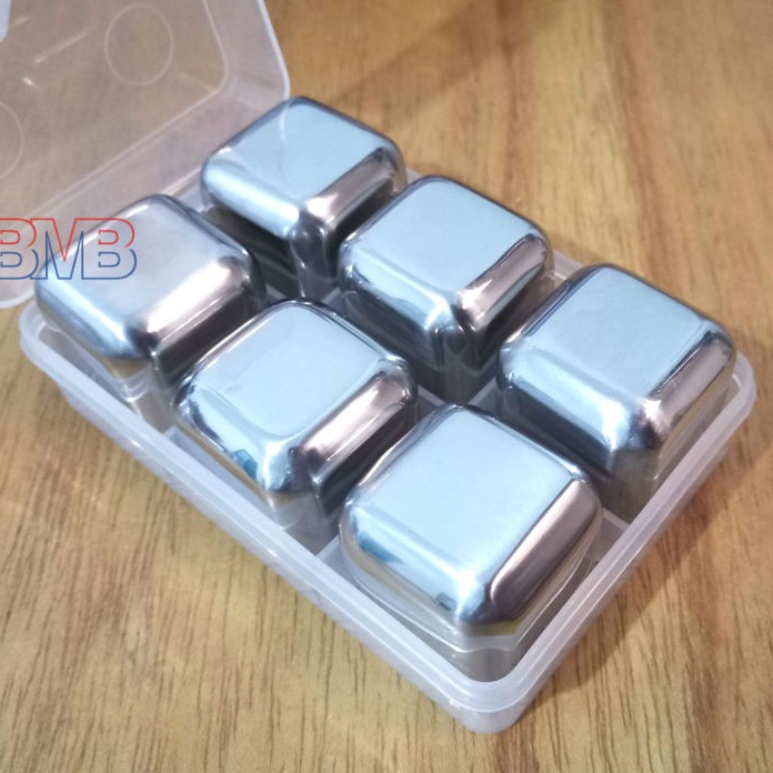 

WWLR2903 (COD )NEW_PRODUCT ENAM Es Batu Stainless Steel Ice Cube