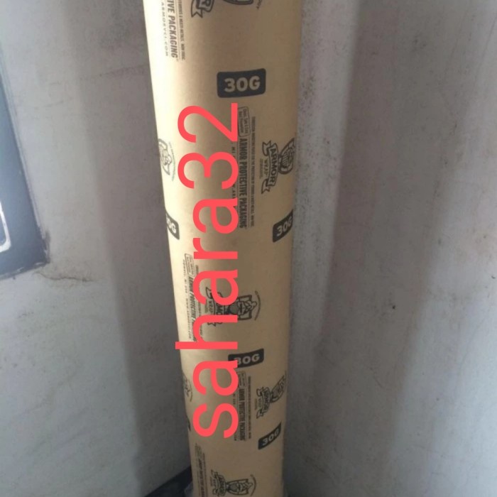 

Best Seller Kertas Anti Karat (Vci) - (40") 101Cm X 182M (Roll) "Armor