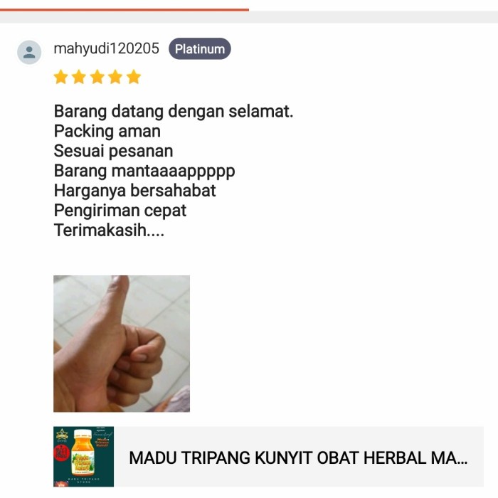 

Madu Tripang Kunyit Obat Maag Mujarab