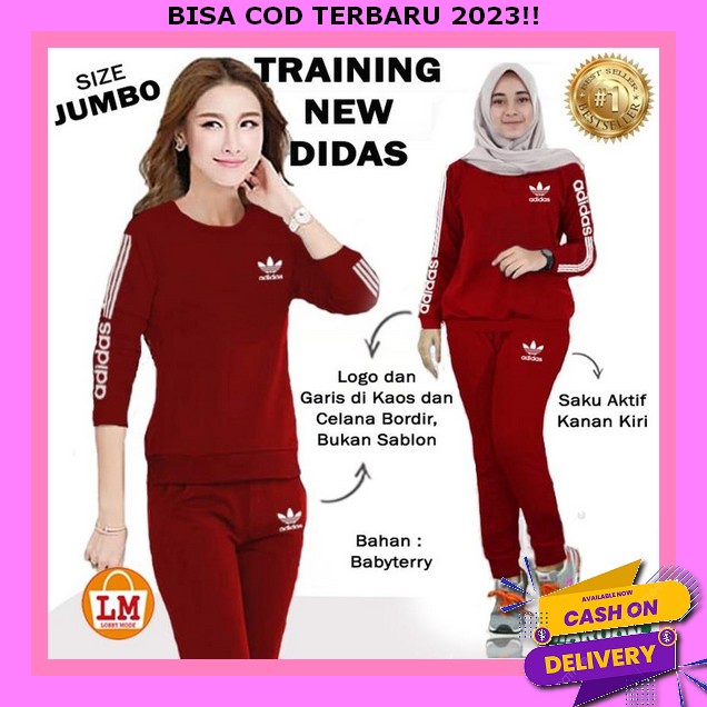 Setelan Hari Kemerdekaan Fatmawati One Set Celana Merah Putih Model Kekinian Premium Quality | Merah