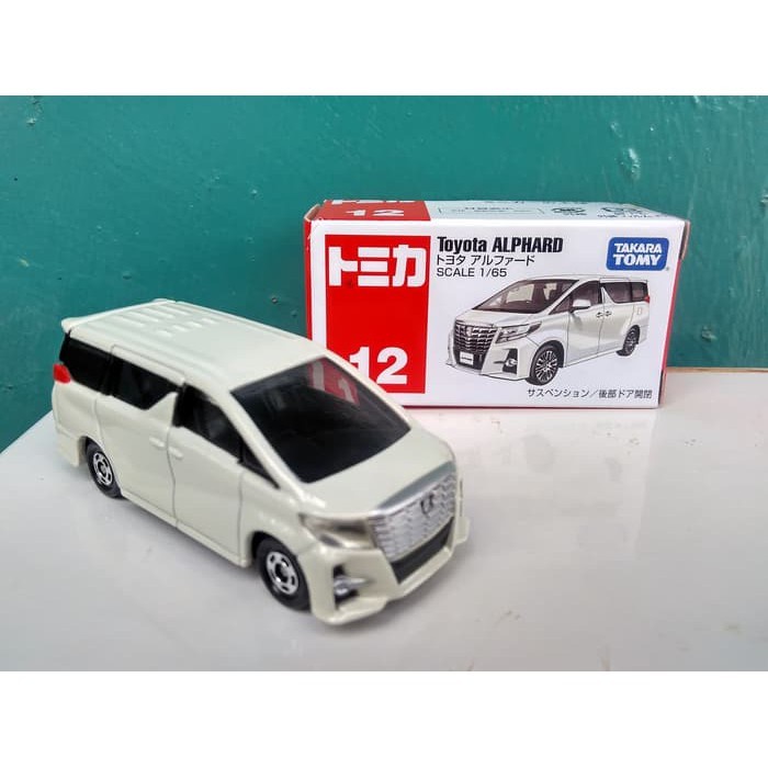 PROMO TOMICA NO 12 TOYOTA ALPHARD TOMICA ALPHARD DIECAST MOBIL MINIATUR TERBARU