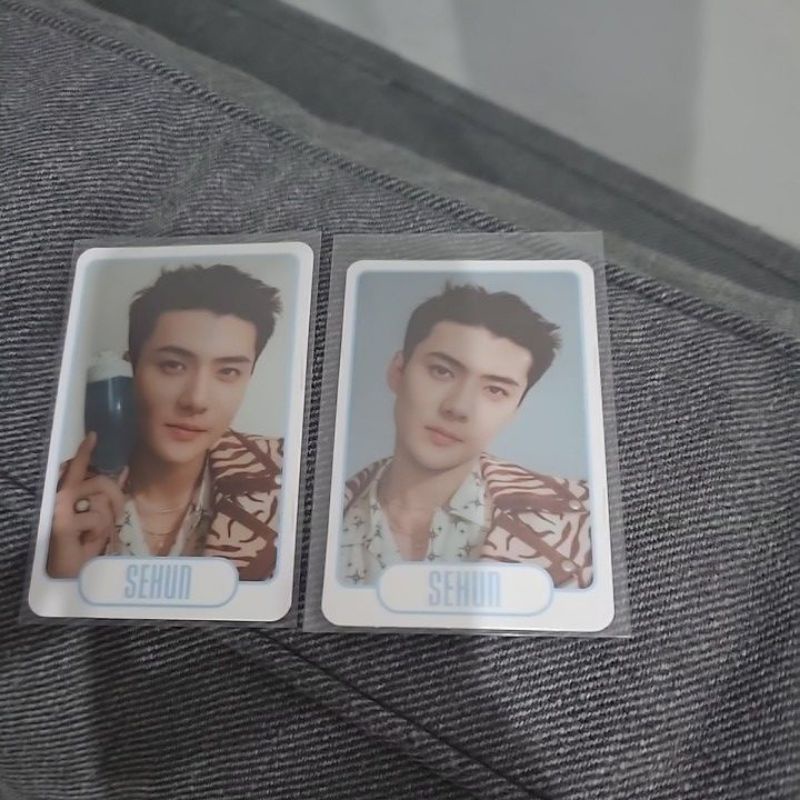 EXO sehun osh exist cream soda pop up treca trading card B photocard pc official