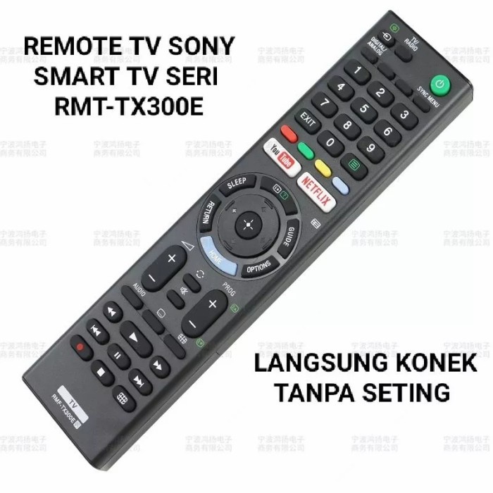 Terlaris Remote Tv Remot Tv Sony Bravia Original