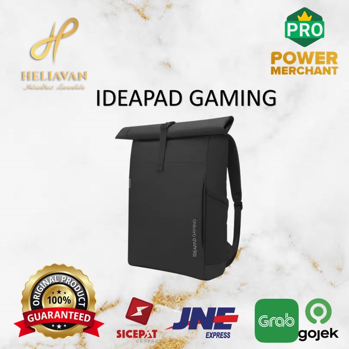 Terlaris Tas/Backpack Laptop Lenovo Ideapad Gaming Backpack 15.6 Inch Original