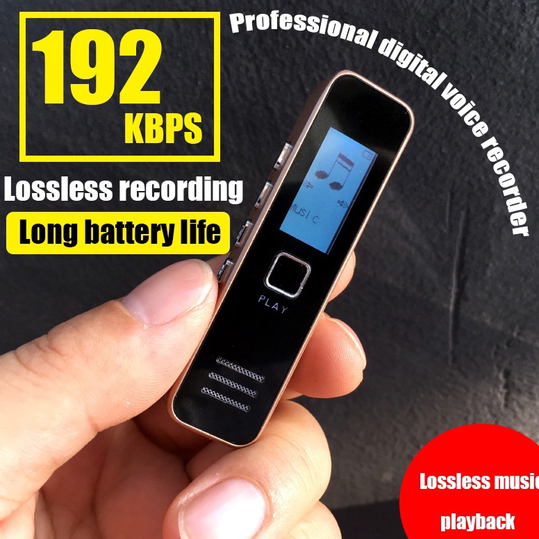 HARGA BERSAHABAT Pena Rekaman/ Kapasitas Tinggi/ Pemutar Mp3/ Peralatan Perekaman/ Perekam Kecil/ Pe