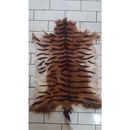 macan semir media kulit kambing lembaran ukuran 55x85cm
