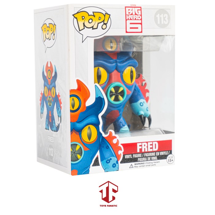 DISKON SPESIAL FUNKO POP DISNEY BIG HERO 6 - FRED #113 TERMURAH