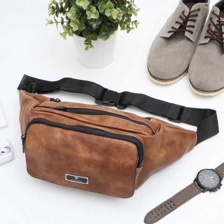 Arjun- TAS SLINGBAG PRIA & WAISTBAG KULIT / BIVALY WYLD A1168-2 Terupdate