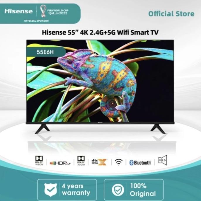 HISENSE SMART TV 55 INCH 55E6H BRALOVI_