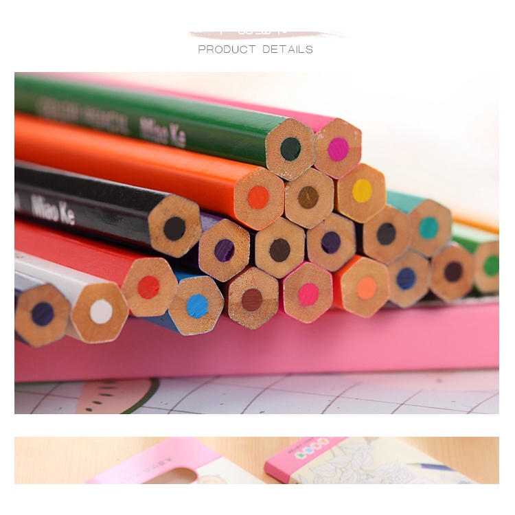 

LZN PENSIL WARNA / COLOR PENCIL MOTIF BUNGA S7007 V8V