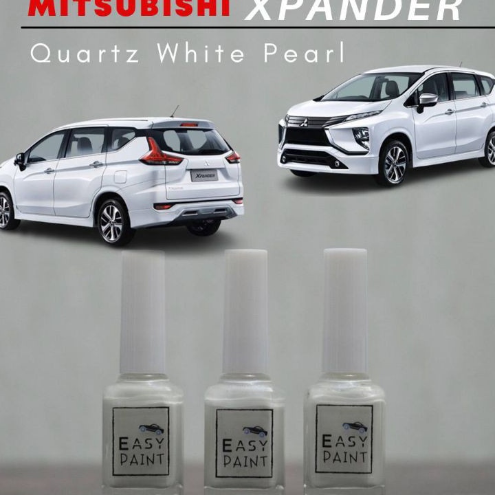 ✺ Cat Oles Mobil Mitsubishi Xpander - Quartz White Pearl / Putih Mutiara W81