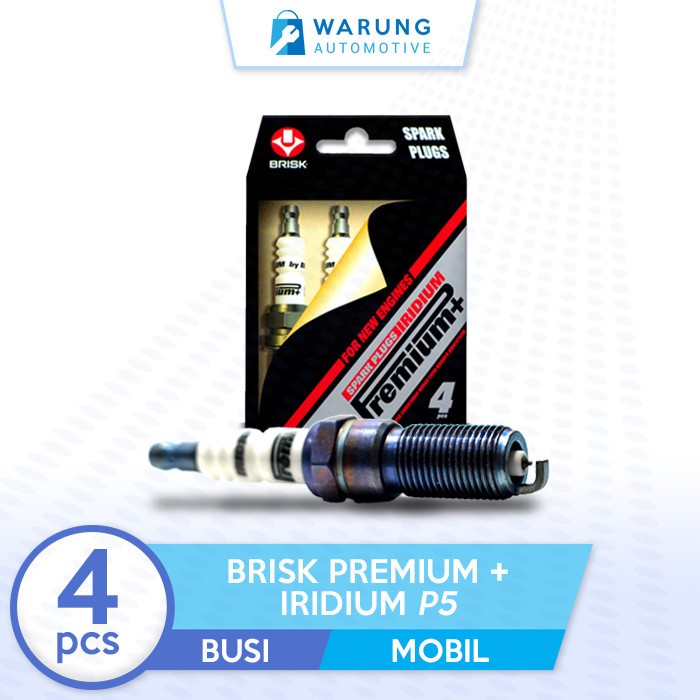 Busi Mobil Mazda Biante Non Skyactive Brisk Premium + Iridium P5 Kode Dt 065