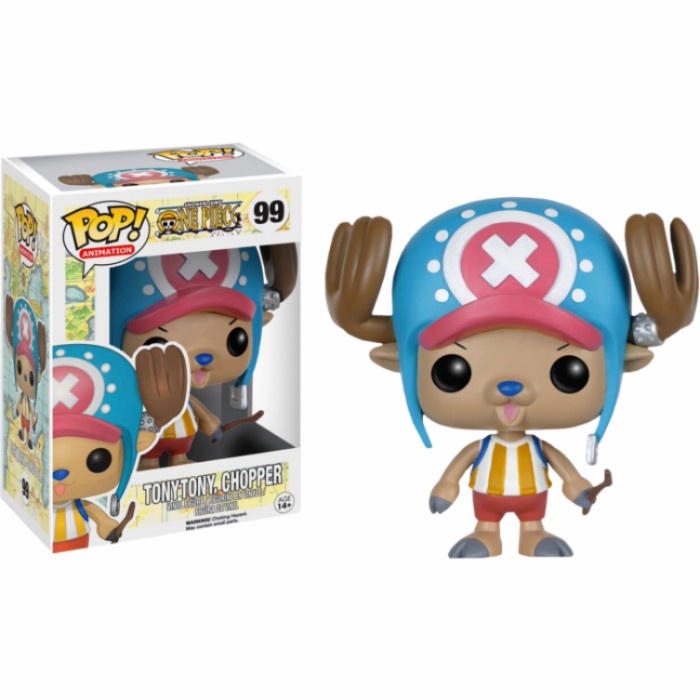 FLASH SALE ORIGINAL FUNKO POP ONE PIECE TONY CHOPPER FIGURE REINDEER FIGURE TOY TERBARU