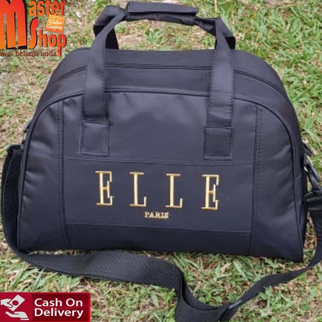 Produk tas wanita travel elle tas pakaian Tali jinjing slempang grosir murah ukuran sedang