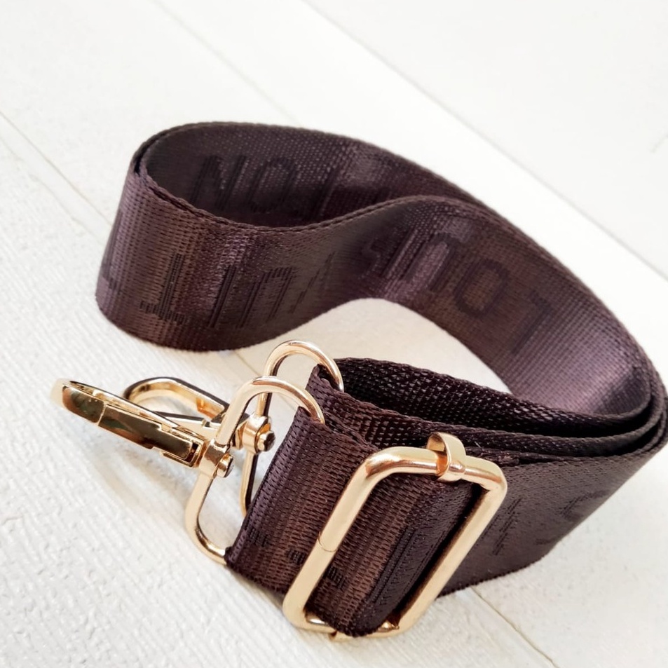 ➔➝✺❇ TALI TAS  STRAP SELEMPANG MOTIF LV Ready