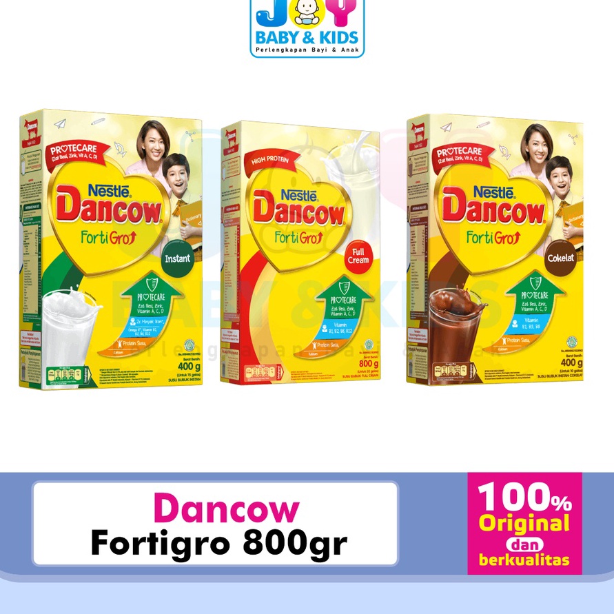 

♚ MM 1541 Susu Dancow Fortigro 800gr Fortigro Full Cream/Coklat/Instant 『Perdana』 Ð