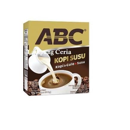 

Abc Kopi Gula Susu Dus 5 Sachet