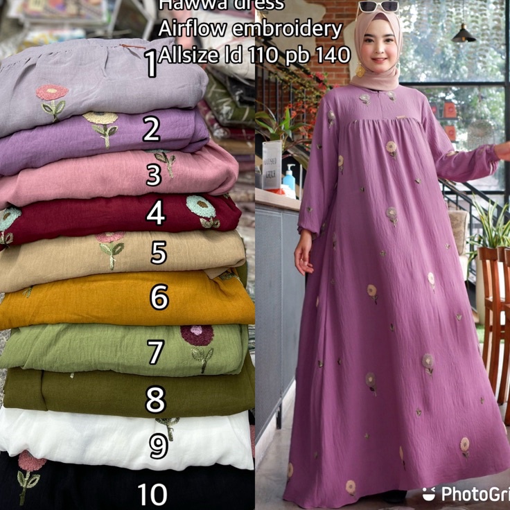 Best Seller Hawa dress Moms by olivia mj