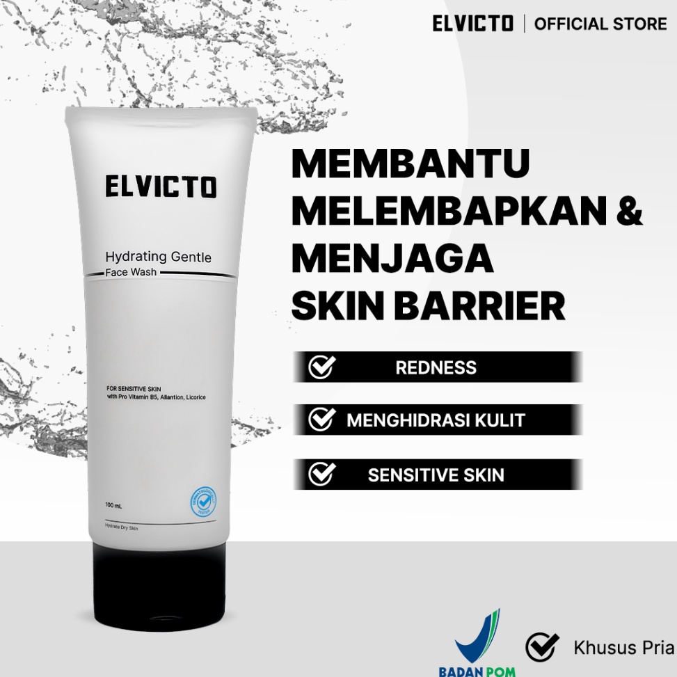 Id F0r5Q ELVICTO HYDRATING GENTLE FACE WASH