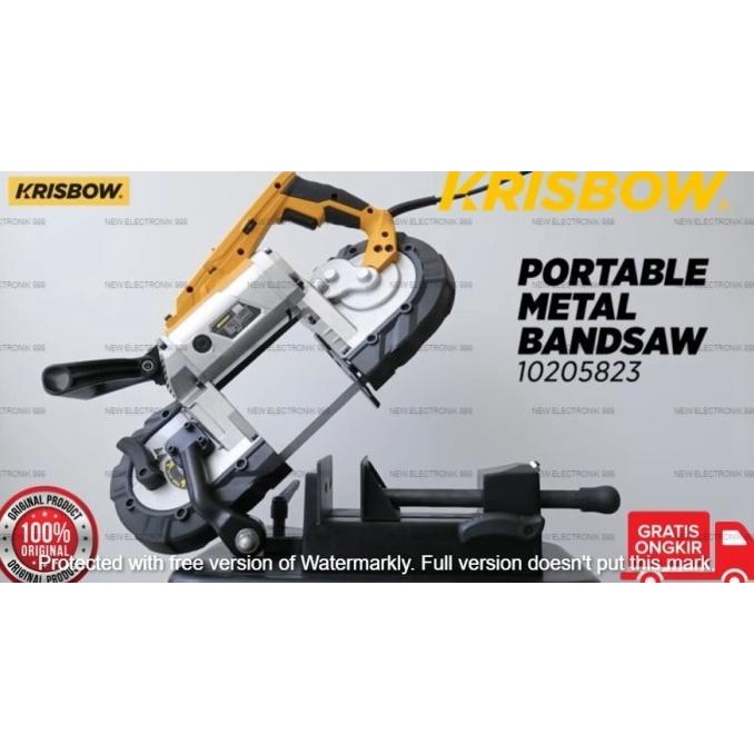 Mata Gergaji Mesin Potong Krisbow Portable Metal Bandsaw 5 Inch