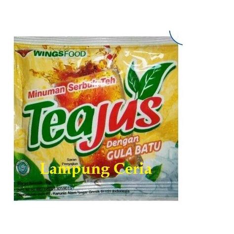 

Teajus Minuman Serbuk Teh Gula Batu 10 Sachet