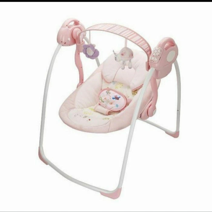 Swing Baby Elle Angel Ayunan Bayi Otomatis Tempat Tidur Ayun Bayi