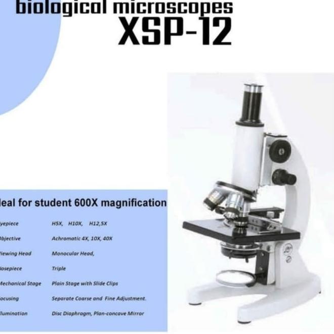 Microscope Monoculer Xsp-12 / Mikroskop Monokular Xsp-12