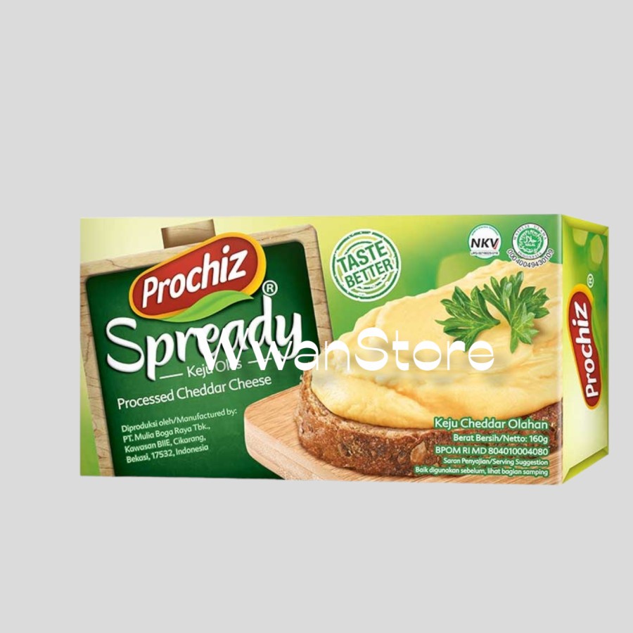 

Prochiz Spready Cheese 165gr