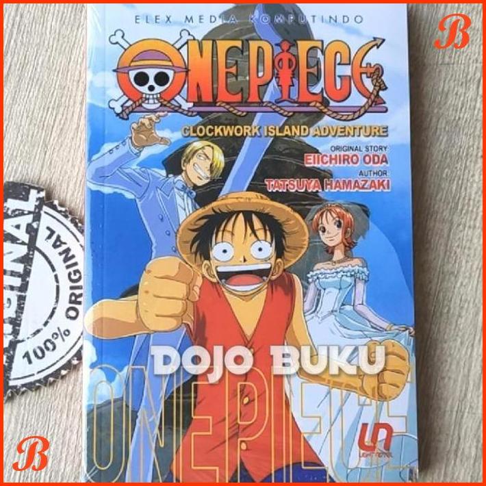 

LIGHT NOVEL ONE PIECE CLOCKWORK ISLAND ADVENTURE BY EIICHIRO ODA | DJB