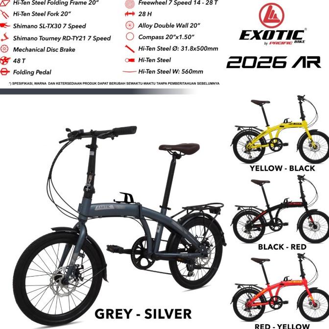 Amu Sepeda Lipat 20 Inch Exotic 2026 Ar Bestq