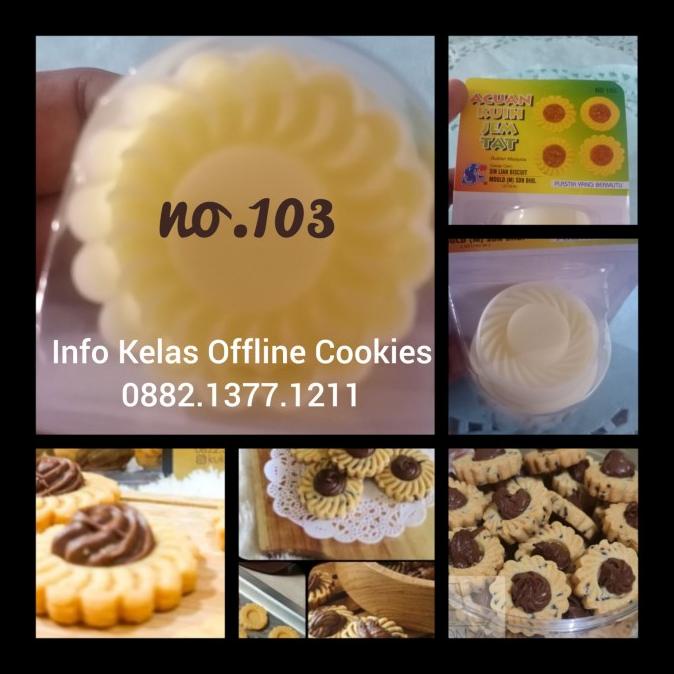 

Limited Cetakan Nutella Tart Cookies/Acuan Nutella Tart Cookies/Sinlian 103