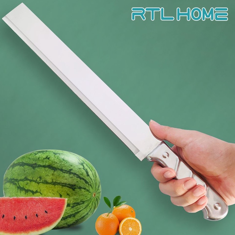 HARGA SPESIAL. RTL Pisau Buah Stainless Steel Anti Karat Piso Semangka Melon Pisau Panjang 40/45/50c