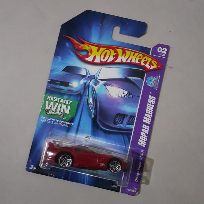 Hotwheels Dodge Viper GTS-R