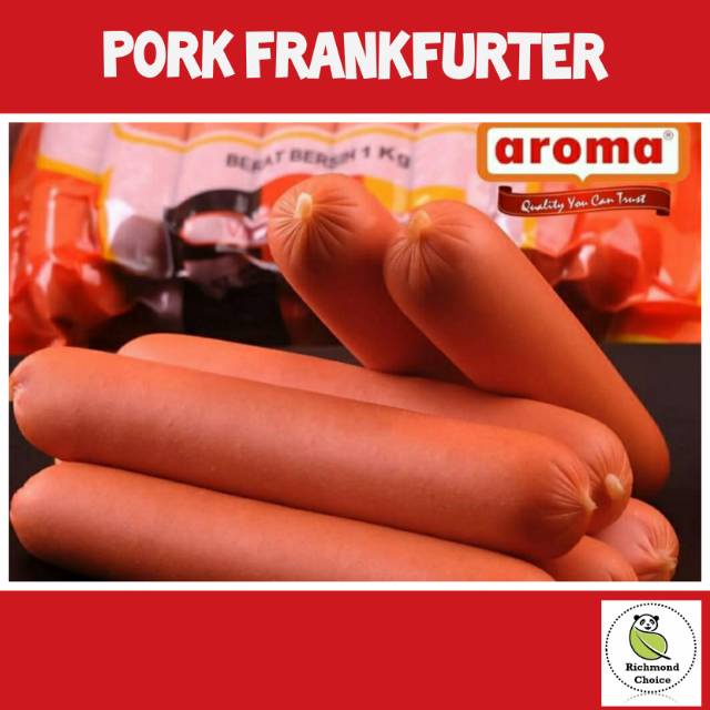 

Pork Frankfurter Aroma 1 Kg / Sosis Babi Frankfurter