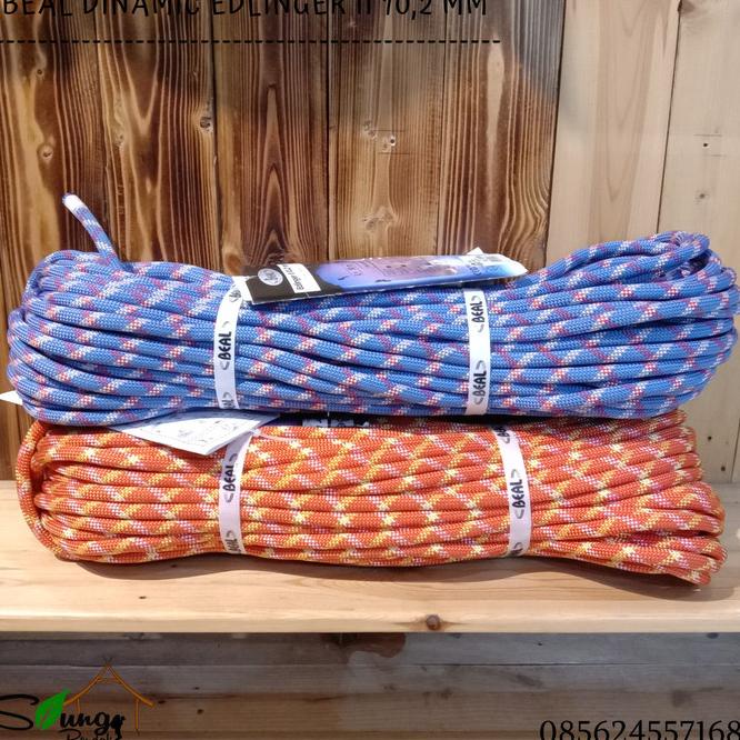 Tali Karmantel Dinamis Beal Edlinger Ii 10,2 Mm Not Petzl. Tendon