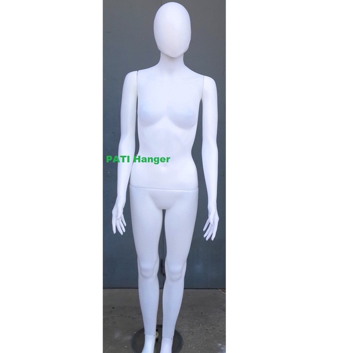 MANEKIN FULL BODY ALIEN PLASTIK WANITA /PATUNG FULL BODY WANITA ALIEN