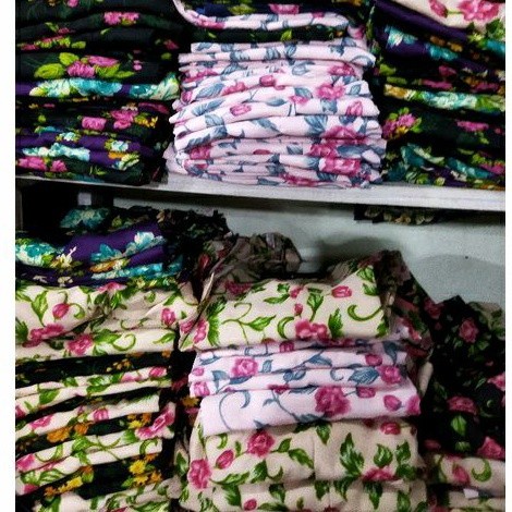 Baru - Kutubaru Bunga Anak Bayak Kembang /Kebaya Nenek Jadul Motif Bunga