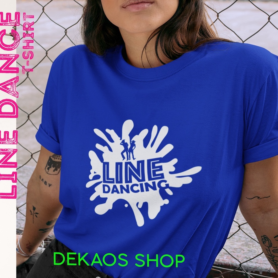 TERBARU. KAOS LINE DANCE / KAOS OLAHRAGA WANITA / BAJU OLAHRAGA WANITA / KAOS SENAM / KAOS SENAM WAN