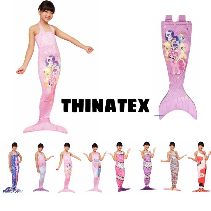 IDA379 Kostum mermaid//baju mermaid/mermaid aril.baju renang mermaid Nemo aril/mermaid ricis..mermai