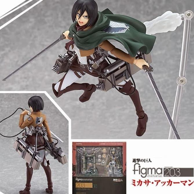 Figma Mikasa Attack On Titan Action Figure